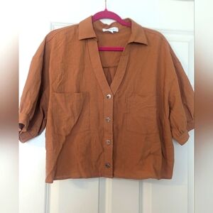 Women's Boxy Tee/ Slightly cropped/ Large/ Nwot